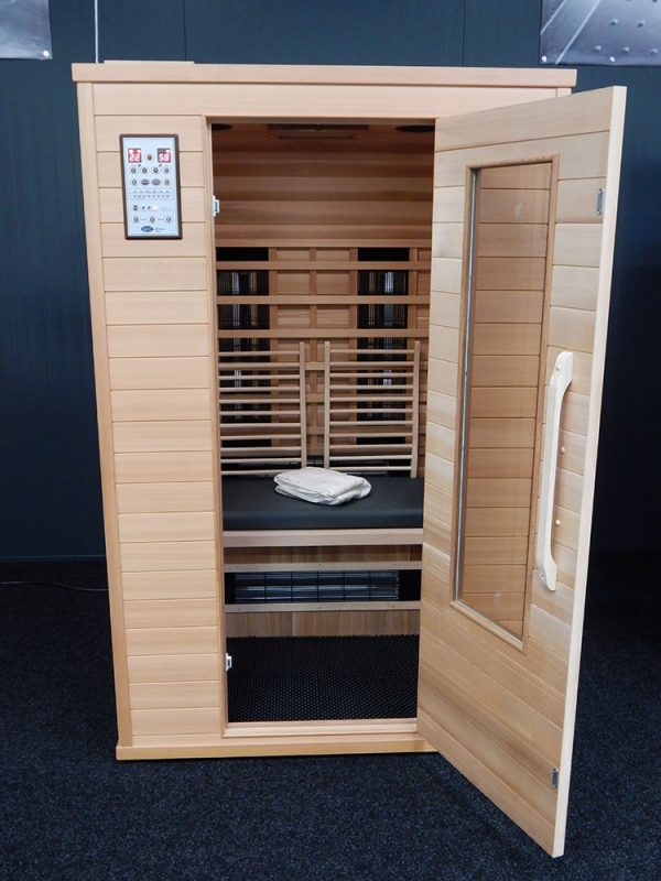 infraroodsauna 120 deluxe deur