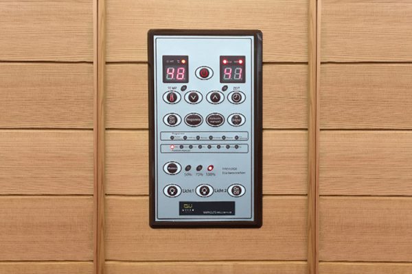 infraroodsauna 120 deluxe display