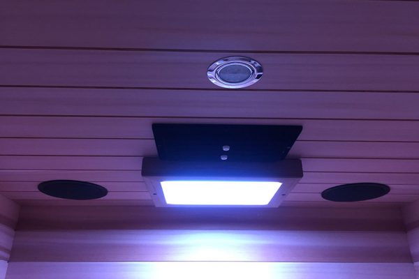 infraroodsauna 120 deluxe plafond