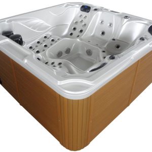 Buitenspa dallas pearlescent natural